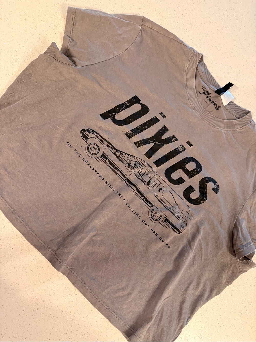 Vintage Style Pixie Crop Tee
